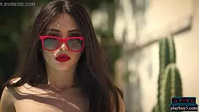 sexy teen jane wilde strips showing big butt and hairy pussy