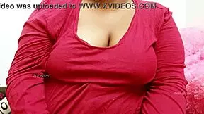 Sexy girlfriend reveals her boobs to friend.