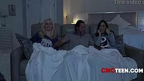 These teens are new to freeuse family traditions but they adapt quickly.