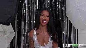 ameena green and mike mancini start the new year with hardcore fun