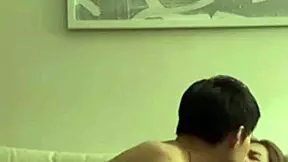 Young asian guy riding bent over in missionary at rented room 😍