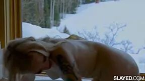 Snow Bunnies Mia And Alex Crave More Licks