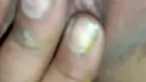 Fingering Pussy With Monster Cock