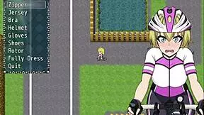 Loira Flashes Tits In Dark