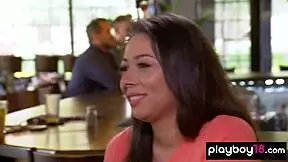 Julie and her boyfriend spice up their relationship with a horny latina