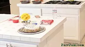 neighbors throw a risky birthday bash with patron duddys blowjob and wild orgy