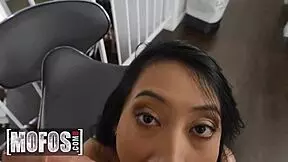 Petite Salee Lee Gives Oral To Charles Dera