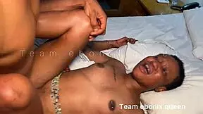 Ghetto Ebony Hoe Rides Big Cock Wildly In Doggystyle Action.