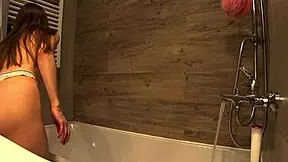 why does the young wife cheat in the bathroom?