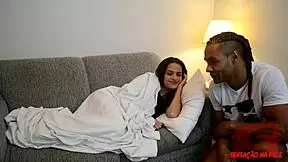 Yo, my naughty amiga Lady Milf stayed over just to give me her ass at midnight with Murinho! 🔥