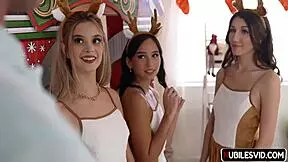 dakota tyler maya woulfe molly little petite blondes get missionary muff diving and cumshot on big asses