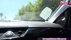 Stunning brunette gets threesome wild
