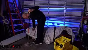 Jeni Angel plays a sex vampire seducing the petite ebony teen. She bends over for monster cock fucking in amateur scene.