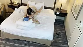 An amateur sexually attractive lady with a slim body and tattoo on her skin is professional in giving blow jobs