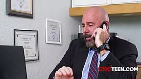 principal calls allie addison on the phone. she's getting freeused by students in class.