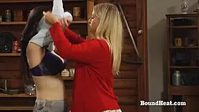 Big Natural Tits Lesbian Slave Gifted To Strict Madame