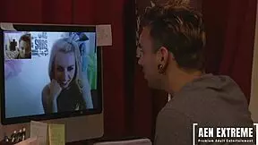 Blonde teen lexi belle gets intensely fucked in pink converse