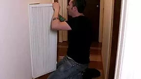 Clothed Amateur Teen Receives Facial Cumshot From Monster Cock