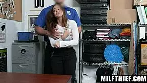 Havana Bleu hides stolen goods in her underwear.