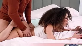 I wanted to feel ignored during sex, so I asked stepsis for petite machine play help