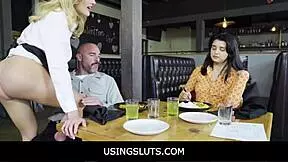 usingsluts - freeuse waitress is anytime sex for her favorite customers - kenzie anne leda lotharia