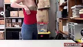 lana sharapova gets blowjob and doggystyle fucking at work