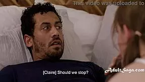 Landlord's weird open door policy leads to taboo group fun. Petite 18+ couple explores huge cocks in storyline.