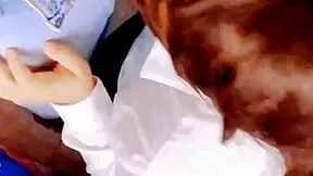 Innocent horny student girlfriend fucked without condom after school