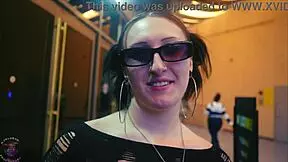 Raven Vice gets seduced by an old man at the casino. He fucks her hard.