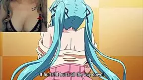 Anime teen fucks his teacher hard at school in uncensored hentai