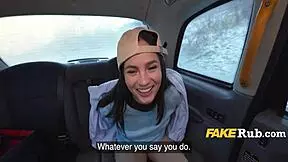 Cute film student wanted to make a shortfilm in my backseat