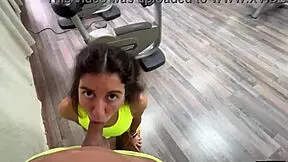 i had a quickie sex in the gym, it was so risky and public, i loved it