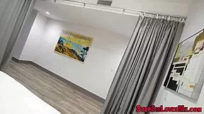 Amateur stepsis riding hard in POV for a cumshot!