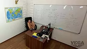 Petite girl feels intense pleasure from rough blowjob