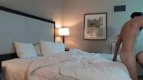 The tatted petite teen 18+ woman gets fucked hard in this intense session, her tattooed body shaking with pleasure.