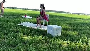 Backstage turns wild with hardcore fucking between a Russian blonde teen and her partner.