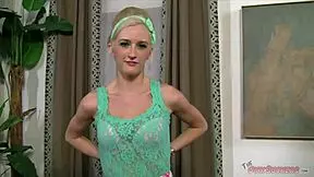 why tease that cock with skylar green's mouth?