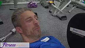 petite sporty british afghan gets rough fucked in gym