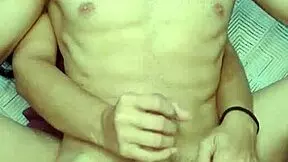 My Babe Popped My Champagne With Her Handjob And Cumshot On My Monster Cock.