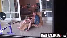 Bianca Arden Gets Filmed By Neighborhood Peeper