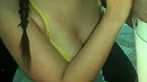 Novinha Taking Hot Cum in Close-Up Action