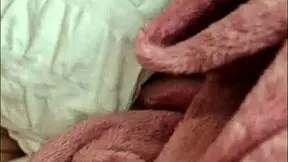 Wife masturbates alone until husband joins and cums