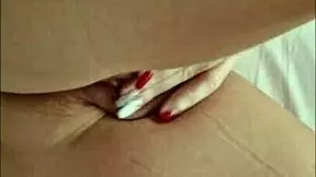 Wife masturbates alone until husband joins and cums