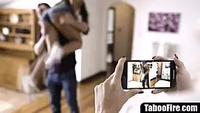 Wife shares babysitter for hot sex