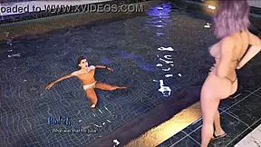 Amateur Teen With Big Ass And Tits Takes Big Cock Anal At Pool Party