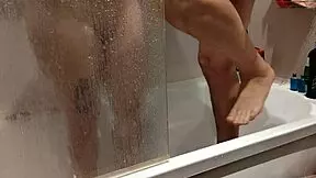 In The Shower, 'Let's Masturbate Together' She Says To Her Friend