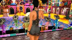 Latina brunette teen cries with tight pussy