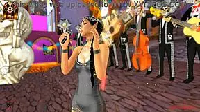 Latina brunette teen cries with tight pussy