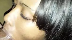 Young girl takes big black monster cock