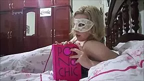 Teen Blonde Masturbates In Her Bedroom